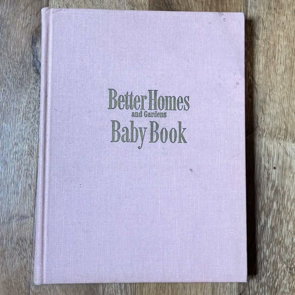 Vintage Baby Book Better Homes and Gardens 5th Edition Handbook for Parents 1951